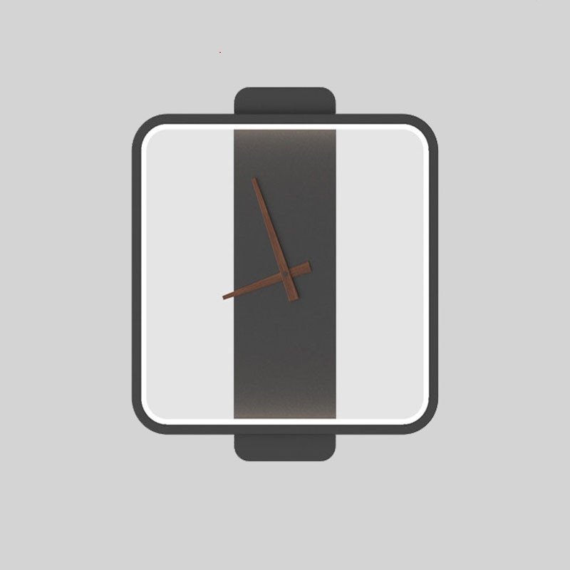 Lámpara Reloj de pared Nórdica o Lámpara de Noche de Dormitorio - Image 3