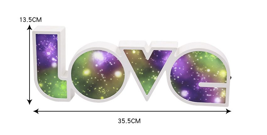 Lámpara Led LOVE - Image 9